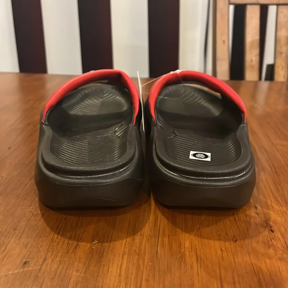 Nike Jordan Franchise Slides Sandals Shoes new HF3263 600 red black Men’s Size 8